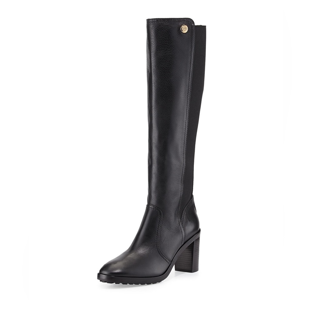 Tory Burch Tall black Boots- beautiful! Size 7.5